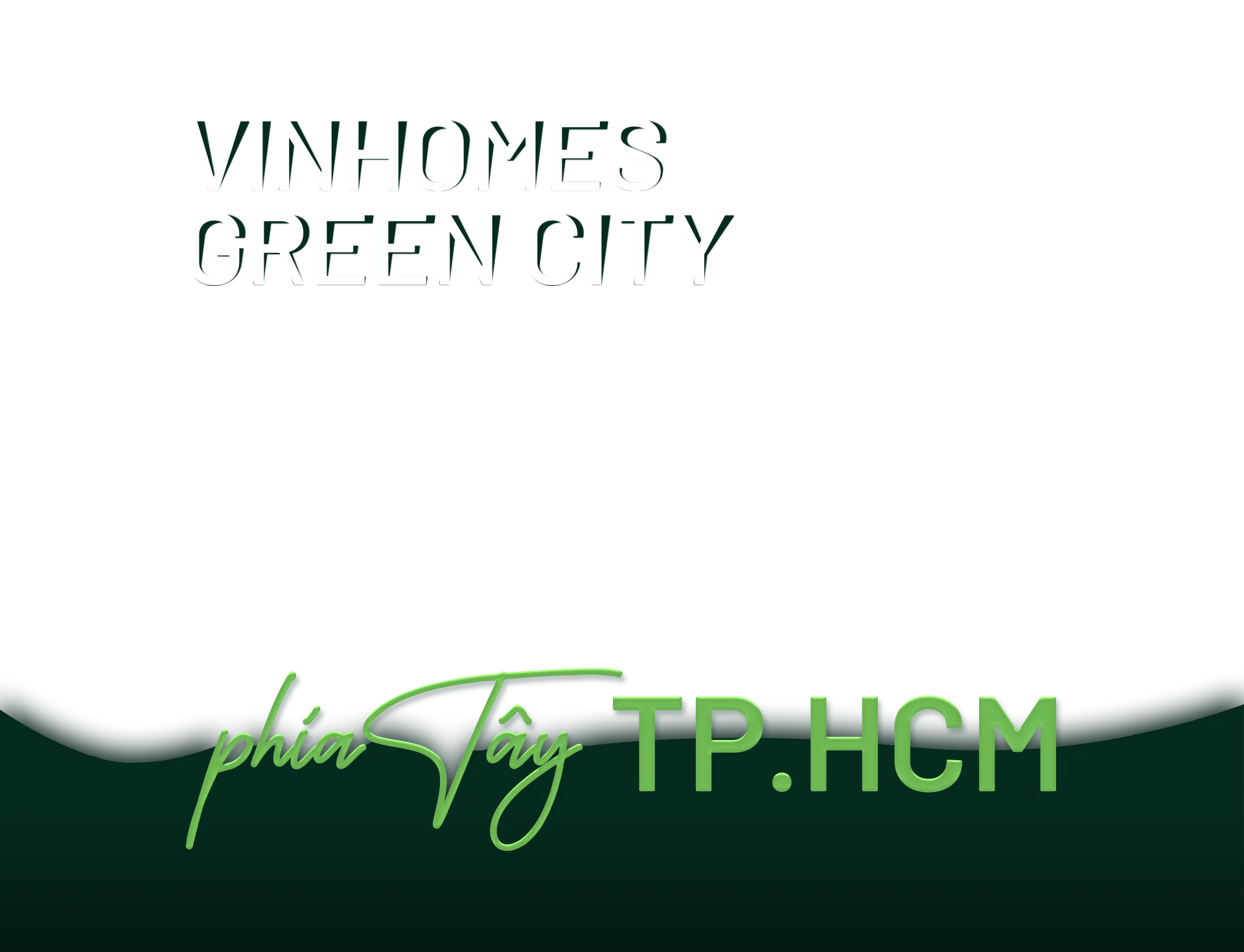Vinhomes Green City text