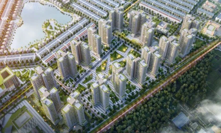 Khu cao tầng Vinhomes Hậu Nghĩa Đức Hòa