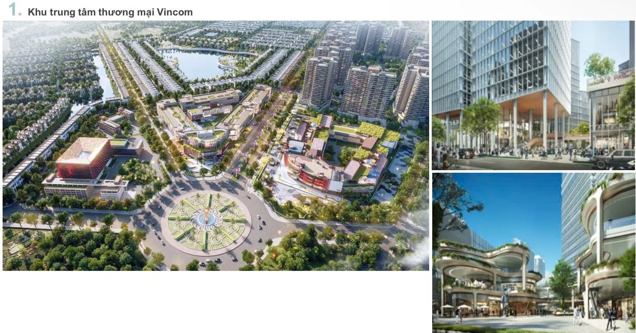 Khu trung tâm thương mại Vinhomes Hậu Nghĩa